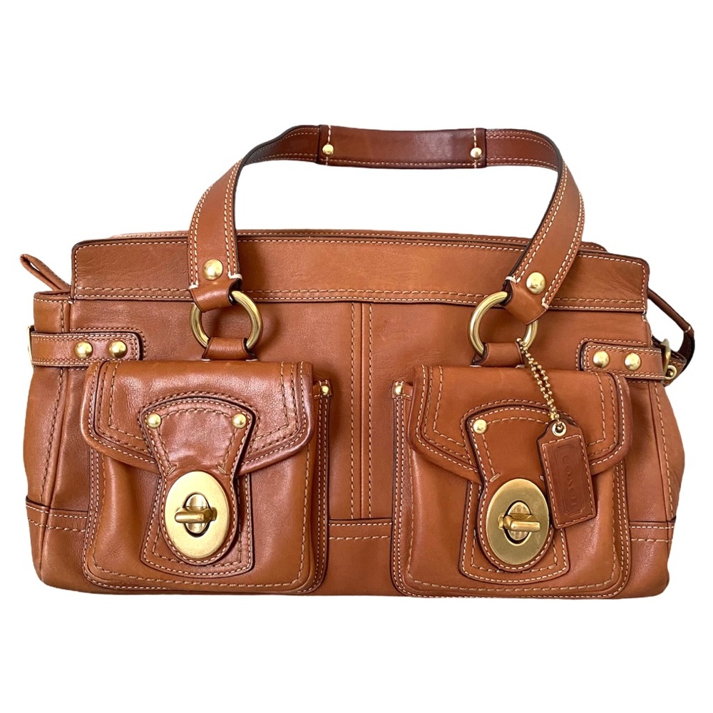 Coach Legacy Mandy Leather Satchel F13130